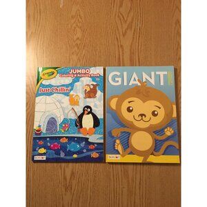 New Bundle Of 2 Toddlers Coloring And Activity Books